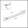 Фасадный светильник ODEON LIGHT GRAZE 7040/10WL